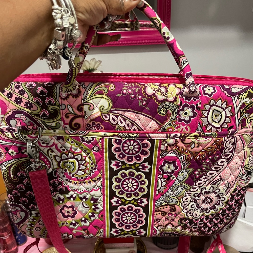 Vera Bradley Laptop Crossbody Workstation